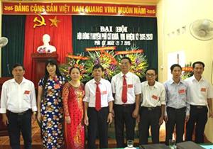 Đại hội Hội Đông y huyện Phù Cừ lần thứ VIII, nhiệm kỳ  2015 - 2020